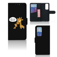 OPPO Find X3 Neo 5G Leuk Hoesje Giraffe