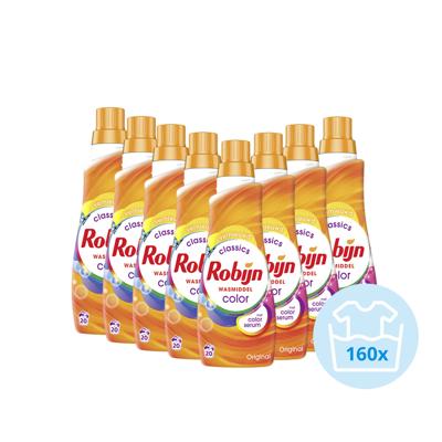 Robijn Klein & Krachtig Color Wasmiddel - Halfjaarpakket