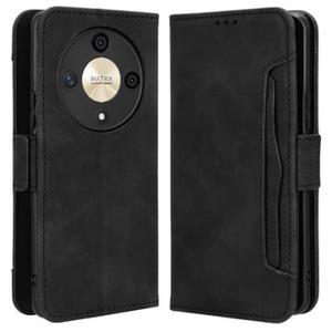 Honor Magic6 Lite/X9b Cardholder Series Portemonnee Hoesje - Zwart