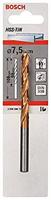 Bosch accessoires 2 608 596 6 6 metaalboor HSS-TiN, DIN 338 7,5x69x109mm