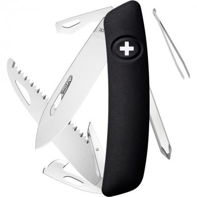 Swiza zakmes D06 Box unisex 95 x 28 x 19 mm RVS zwart Swiza zakmes D06 Box unisex 95 x 28 x 19 mm RVS zwart