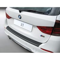 Bumper beschermer passend voor BMW X1 2009- Zwart GRRBP500 - thumbnail