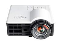 Optoma ML1050ST+ LED-projector (WXGA, korte afstand, 20.000:1 contrast, 1000 lumen), wit