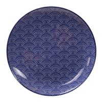 Tokyo Design Studio - Nippon Blue - Dinerbord - Stippen - 25.7 x 3cm