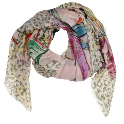 P-Modekontor Dames Sjaals in Katoen (Roze) P-Modekontor Dames Sjaals in Katoen (Roze)