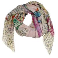 P-Modekontor Dames Sjaals in Katoen (Roze)