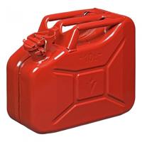 ProPlus stalen jerrycan 10 liter rood