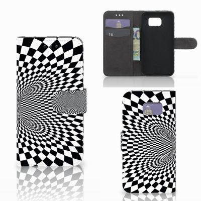 Samsung Galaxy S6 | S6 Duos Bookcase Illusie Samsung Galaxy S6 | S6 Duos Bookcase Illusie