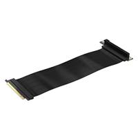 Corsair Premium PCIe 4.0 x16 verlengkabel 300 mm - EMI-afgeschermd - 90° vrouwelijke PCIe-connector - achterwaarts compatibel met PCIe 3.0-systemen - zwart