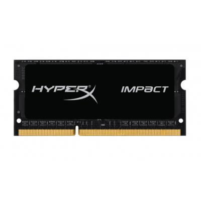 Impact Black HX318LS11IB/8 - Geheugen - DDR3L (SO DIMM) - 8 GB: 1 x 8 GB - 204-PIN - 1866 MHz / PC3L-14900 - CL11