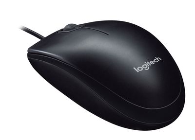 Logitech M90 Muis USB Optisch Zwart 2 Toetsen 1000 dpi