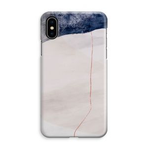 Stone White: iPhone XS Max Volledig Geprint Hoesje