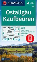 Wandelkaart 188 Ostallgäu - Kaufbeuren | Kompass - thumbnail