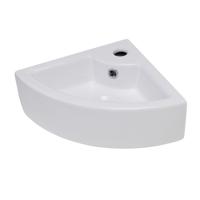 Mueller Syn hoekfontein 445x325x130cm wit