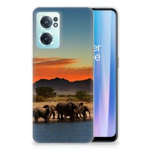 OnePlus Nord CE 2 5G TPU Hoesje Olifanten