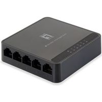 LevelOne GEU-0522 Gigabit Ethernet (10/100/1000) Zwart