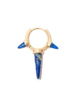 MARIA TASH créole Spike en or 18ct serti de lapis-lazuli - thumbnail