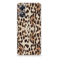 OPPO A17 TPU Hoesje Leopard