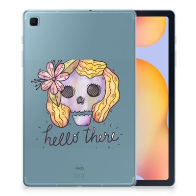 Tablet BackCover Samsung Galaxy Tab S6 Lite | S6 Lite (2022) Boho Skull Tablet BackCover Samsung Galaxy Tab S6 Lite | S6 Lite (2022) Boho Skull