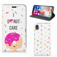 Apple iPhone Xr Flip Style Cover Donut Roze