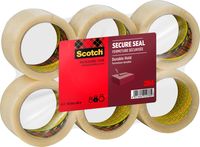 Scotch verpakkingsplakband Heavy, ft 50 mm x 66 m, transparant, pak van 6 stuks - thumbnail