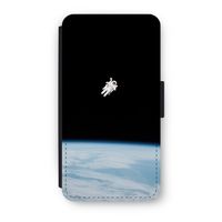 Alone in Space: iPhone X Flip Hoesje