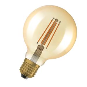 OSRAM 4058075754737 LED-lamp Energielabel E (A - G) E27 Ballon 6.5 W = 55 W Warmwit (Ø x h) 95 mm x 95 mm 2 stuk(s)