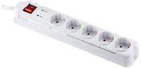 EnerGenie PCW-MS2G, 5-voudige stekkerdoos, USB Master-Slave, overspanningsbeveiliging