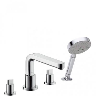Hansgrohe metris s afbouwdeel v. 4-gats inbouwbadrandkraan m lange uitloop, chroom Hansgrohe metris s afbouwdeel v. 4-gats inbouwbadrandkraan m lange uitloop, chroom