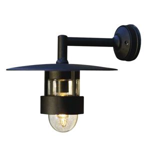 KonstSmide Design wandlamp Freja hangend zwart 504-750