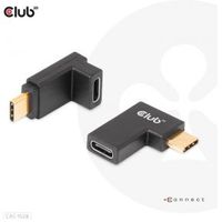 CLUB3D USB Type-C Gen2 Angled Adapter set van 2 - 4K120Hz M/V