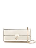 Jimmy Choo Avenue patent-leather crossbody bag - Or - thumbnail