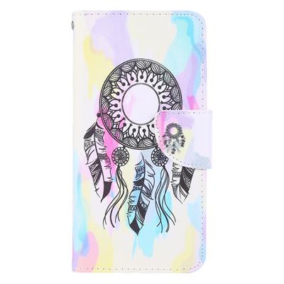 Shop4 - Samsung Galaxy A52 Hoesje - Wallet Case Kleurrijke Dromenvanger Shop4 - Samsung Galaxy A52 Hoesje - Wallet Case Kleurrijke Dromenvanger