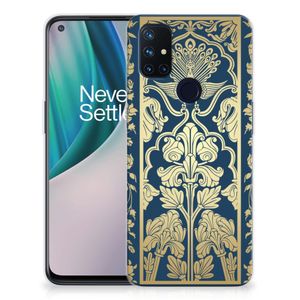 OnePlus Nord N10 5G TPU Case Beige Flowers