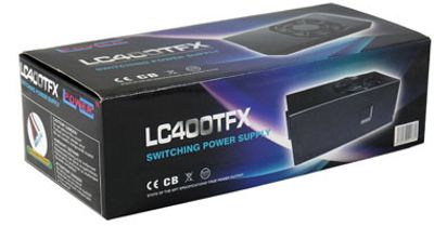 LC Power LC400TFX PC-netvoeding 350 W TFX Zonder certificering