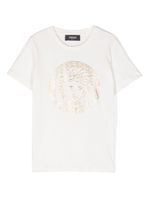 Versace Kids t-shirt en coton à logo Medusa Head - Blanc