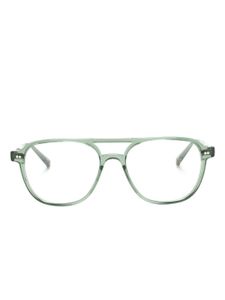 Moscot lunettes de vue Bjorn d'inspiration wayfarer - Vert