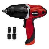Einhell Elektrische slagschroevendraaier CC-IW 450 (450 W, 300 Nm, tuimelschakelaar rechts-/linksloop, incl. dopsleutels 17, 19, 21 en 22 mm)