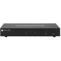 Techly IDATA DP-KVM2 KVM-switch Zwart