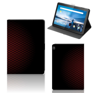 Lenovo Tablet M10 Tablet Hoes Geruit Rood