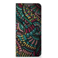 OPPO A54 5G | A74 5G | A93 5G Hoesje met Magneet Aztec