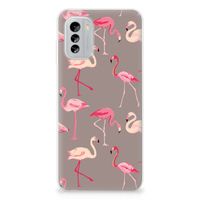 Nokia G60 TPU Hoesje Flamingo - thumbnail