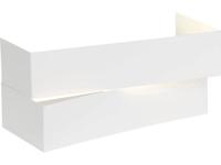 Brilliant Perry 94428/05 Wandlamp E27 60 W LED Wit (mat)