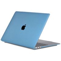 Lunso MacBook Air 13 inch M1 (2020) cover hoes - case - Sand Light Blue - thumbnail