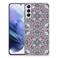 Samsung Galaxy S21 Plus TPU Siliconen Hoesje Flower Tiles