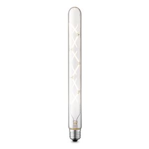 Edison Vintage LED filament lichtbron Tube - Helder - Spiraal - Retro LED lamp - 3/3/30cm - geschikt voor E27 fitting - Dimbaar - 5W 550lm 3000K - warm wit licht