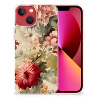 TPU Case voor Apple iPhone 13 Bloemen - thumbnail