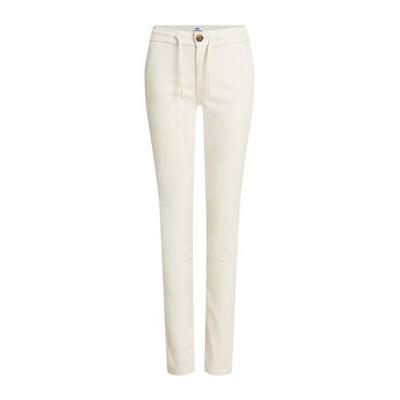 WE Fashion slim fit broek ecru