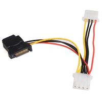 StarTech.com SATA naar LP4 Verloopkabel Voeding met 2 extra LP4 - thumbnail