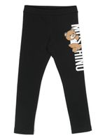 Moschino Kids legging à imprimé ourson - Noir - thumbnail